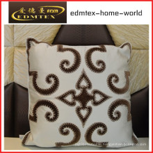 Embroidery Decorative Cushion Fashion Velvet Pillow (EDM0290)
